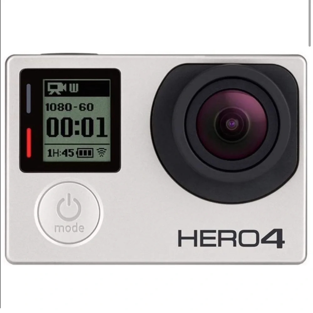 Hero4 GoPro with lots of accessories. Used once